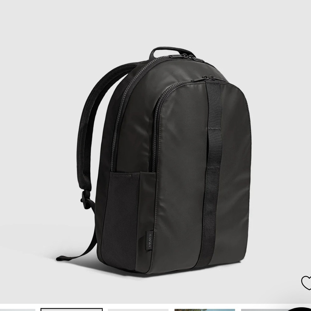 Away Active Black Backpack 20L
